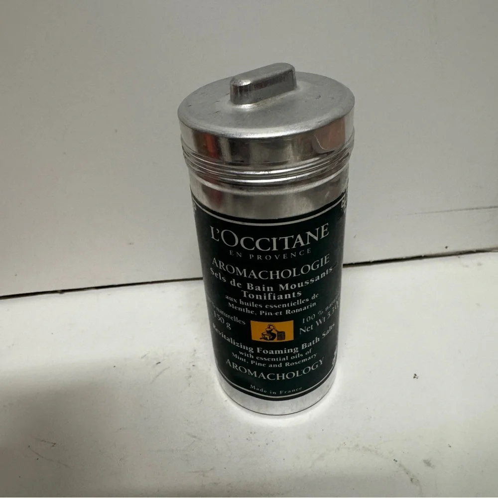 L'Occitane en Provence Aromachology Calming Foaming Bath Salts Ylang 5.3 oz